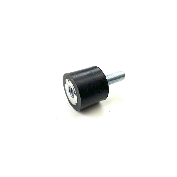 Fairchild Industries Rubber vibration isolator mount, female to male, metric, Natural Rubber 50A, Zinc-plated steel RVI1004-FM50 - main